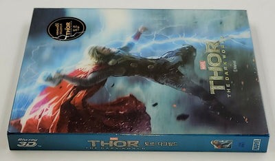 THOR: THE DARK WORLD [2D + 3D] Blu-ray STEELBOOK [KIMCHIDVD] LENTICULAR