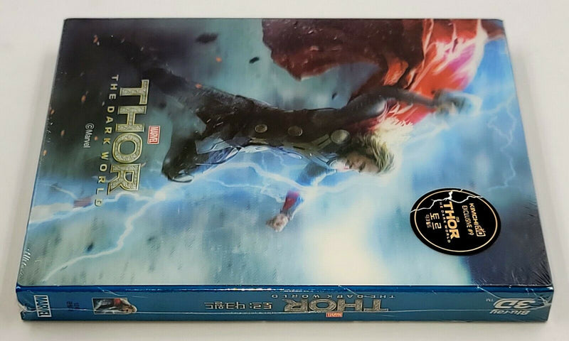 THOR: THE DARK WORLD [2D + 3D] Blu-ray STEELBOOK [KIMCHIDVD] LENTICULAR