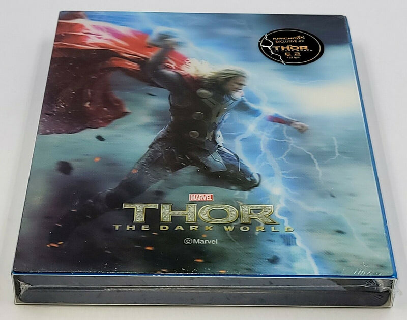 THOR: THE DARK WORLD [2D + 3D] Blu-ray STEELBOOK [KIMCHIDVD] LENTICULAR