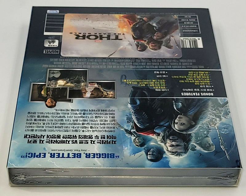 THOR: THE DARK WORLD [2D + 3D] Blu-ray STEELBOOK [KIMCHIDVD] LENTICULAR