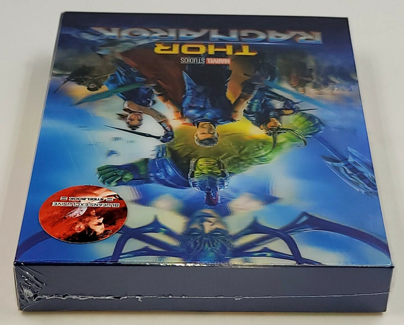 THOR RAGNAROK [2D + 3D] Blu-ray WEA STEELBOOK [BLUFANS] DOUBLE LENTICULAR <LOW 