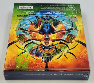 THOR RAGNAROK [2D + 3D] Blu-ray WEA STEELBOOK [BLUFANS] DOUBLE LENTICULAR <LOW #0094/1300>