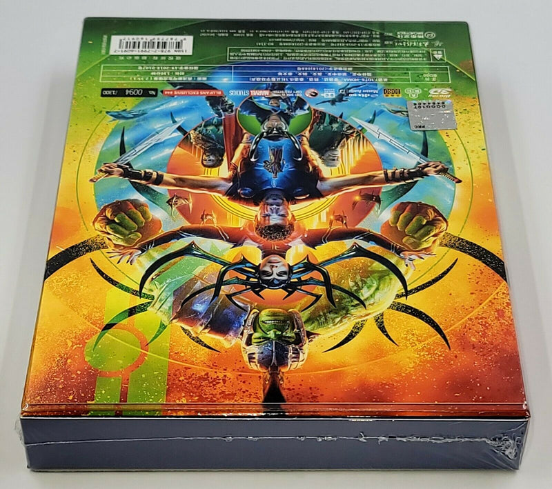 THOR RAGNAROK [2D + 3D] Blu-ray WEA STEELBOOK [BLUFANS] DOUBLE LENTICULAR <LOW 