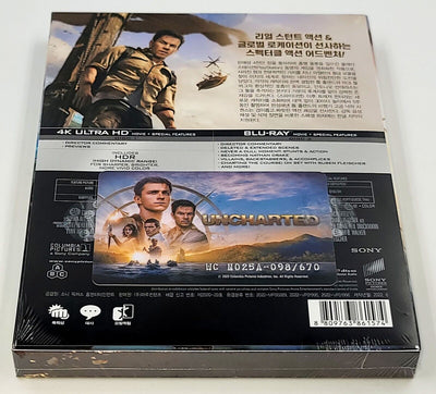 UNCHARTED [4K UHD + 2D] Blu-ray STEELBOOK [WEET COLLECTION] FULLSLIP LE<#098/670>