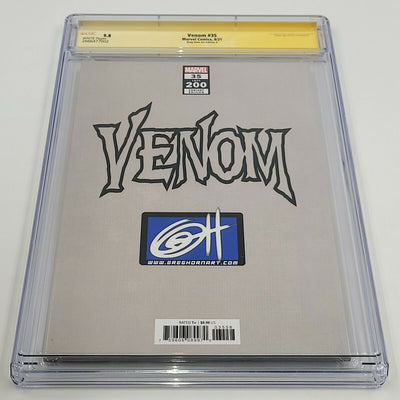 VENOM #35 / 200 (GREG HORN ART VARIANT COVER A) CGC SS 9.8