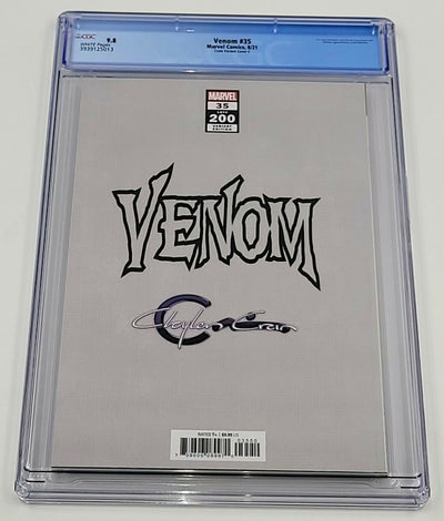 VENOM #35 / 200 CLAYTON CRAIN VIRGIN VARIANT COVER C CGC 9.8