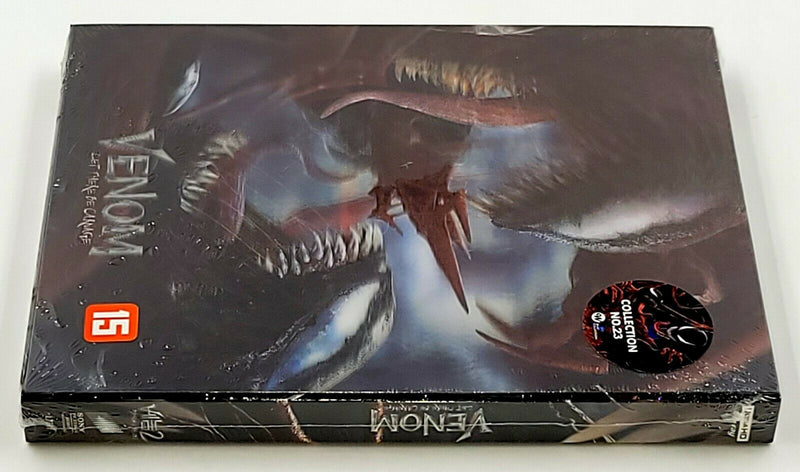 VENOM: LET THERE BE CARNAGE [4K UHD + 2D] Blu-ray STEELBOOK [THE WEET COLLECTION] LENTICULAR <