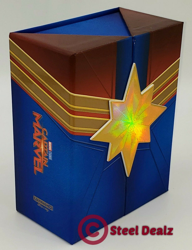 CAPTAIN MARVEL (EMPTY BOXSET) **NO STEELBOOKS / NO BLU-RAY DISCS** [THE WeEt COLLECTION]