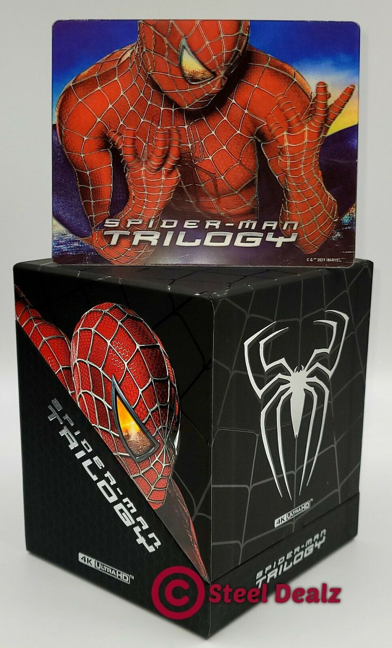 SPIDER-MAN TRILOGY (EMPTY BOXSET) **NO STEELBOOKS / NO BLU-RAY DISCS** [THE WeEt COLLECTION]