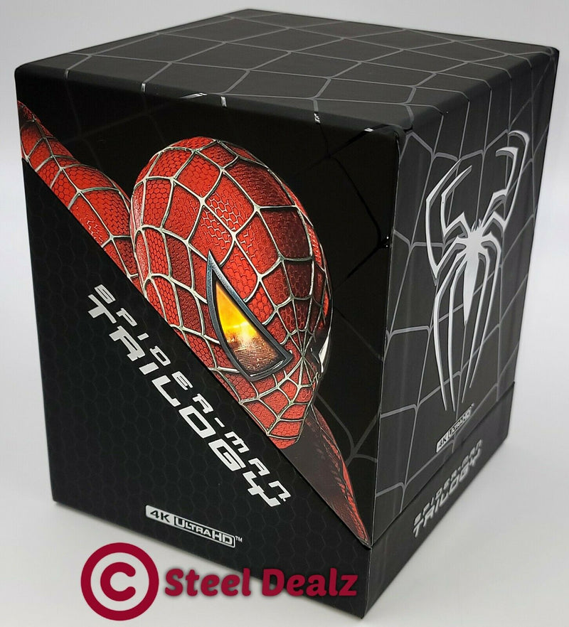 SPIDER-MAN TRILOGY (EMPTY BOXSET) **NO STEELBOOKS / NO BLU-RAY DISCS** [THE WeEt COLLECTION]