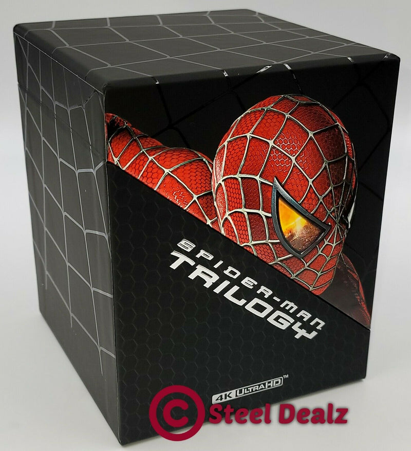 SPIDER-MAN TRILOGY (EMPTY BOXSET) **NO STEELBOOKS / NO BLU-RAY DISCS** [THE WeEt COLLECTION]