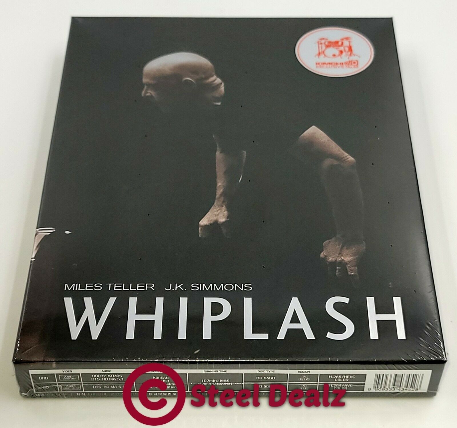 WHIPLASH [4K UHD + 2D] Blu-ray STEELBOOK [KIMCHIDVD] FULLSLIP A1 ...