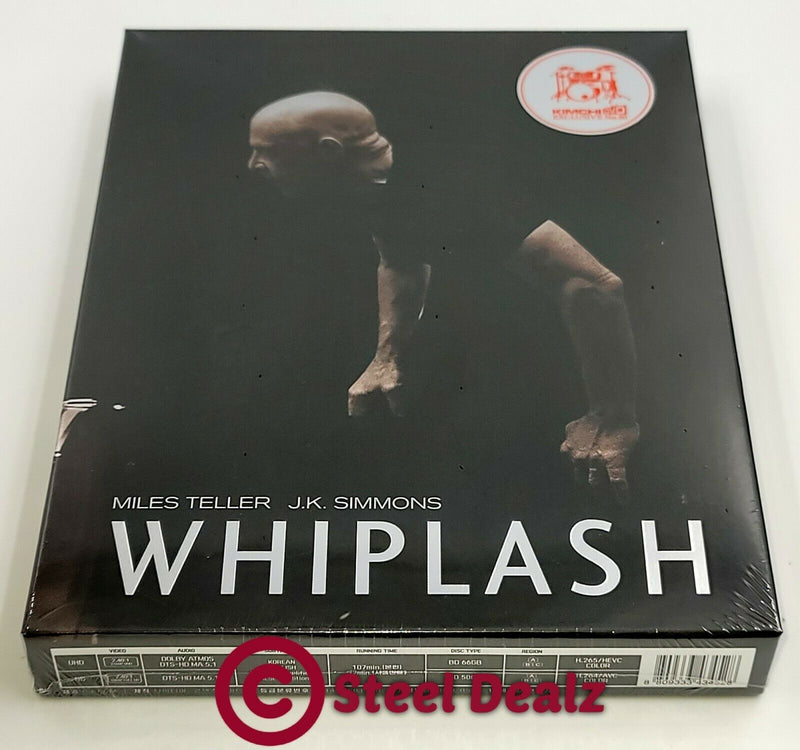 WHIPLASH [4K UHD + 2D] Blu-ray STEELBOOK [KIMCHIDVD] FULLSLIP A1 <LOW 