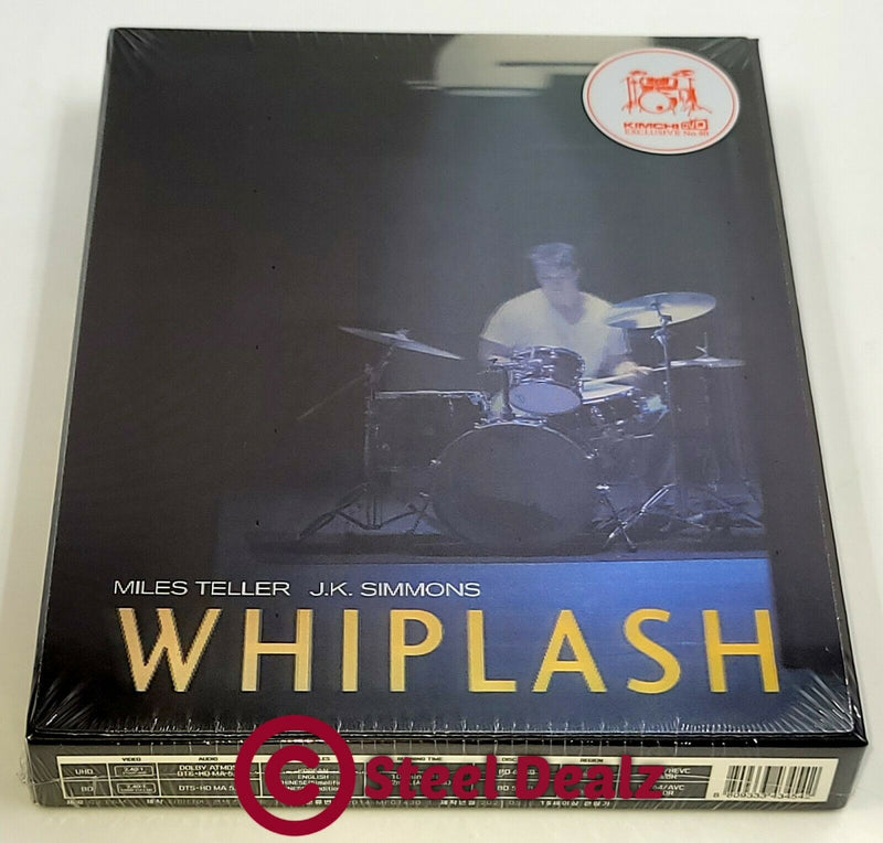 WHIPLASH [4K UHD + 2D] Blu-ray STEELBOOK [KIMCHIDVD] LENTICULAR <LOW 