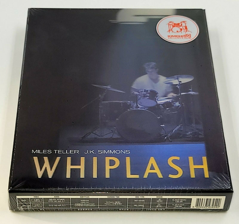 WHIPLASH [4K UHD + 2D] Blu-ray STEELBOOK [KIMCHIDVD] LENTICULAR <LOW 