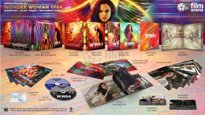 WONDER WOMAN 1984  [4K UHD + 2D] Blu-ray STEELBOOK [FILMARENA] FULLSLIP