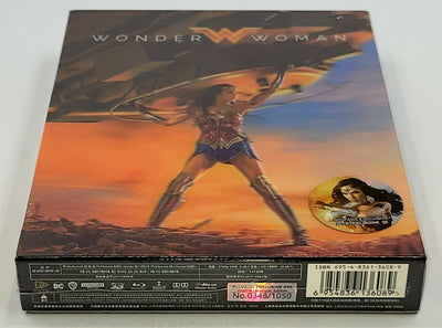 WONDER WOMAN 4K UHD ONLY Blu-ray WEA STEELBOOK [BLUFANS] DOUBLE LENTICULAR