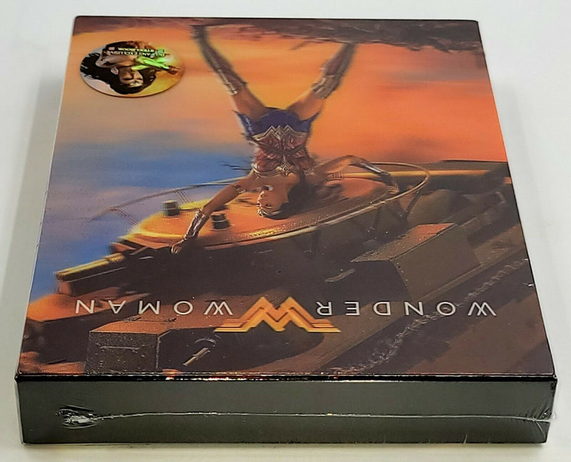 WONDER WOMAN 4K UHD ONLY Blu-ray WEA STEELBOOK [BLUFANS] DOUBLE LENTICULAR