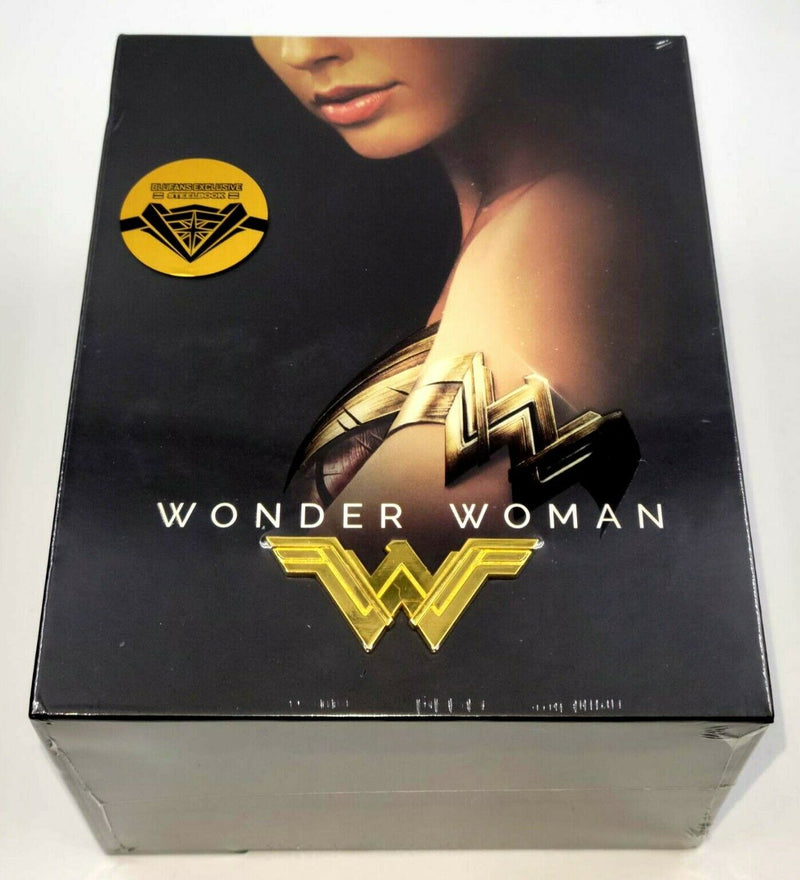 WONDER WOMAN [4K UHD + 3D + 2D] Blu-ray STEELBOOK BOXSET [BLUFANS] 1-CLICK EDITION *PLEASE READ DESCRIPTION*