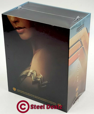 WONDER WOMAN [4K UHD + 3D + 2D] Blu-ray STEELBOOK LENTICULAR BOXSET [HDZETA] 1-CLICK EDITION