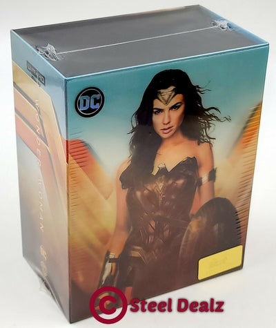 WONDER WOMAN [4K UHD + 3D + 2D] Blu-ray STEELBOOK LENTICULAR BOXSET [HDZETA] 1-CLICK EDITION