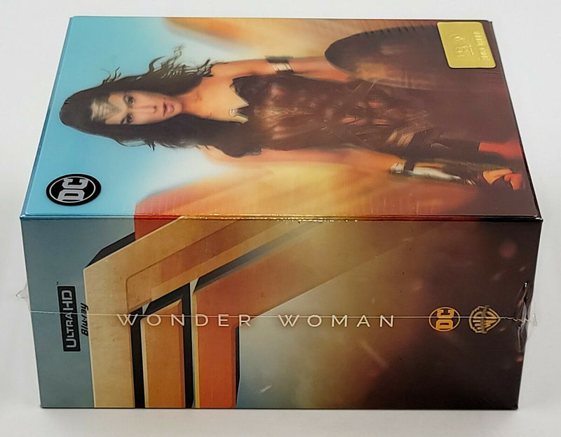 WONDER WOMAN [4K UHD + 3D + 2D] Blu-ray STEELBOOK LENTICULAR BOXSET [HDZETA] 1-CLICK EDITION