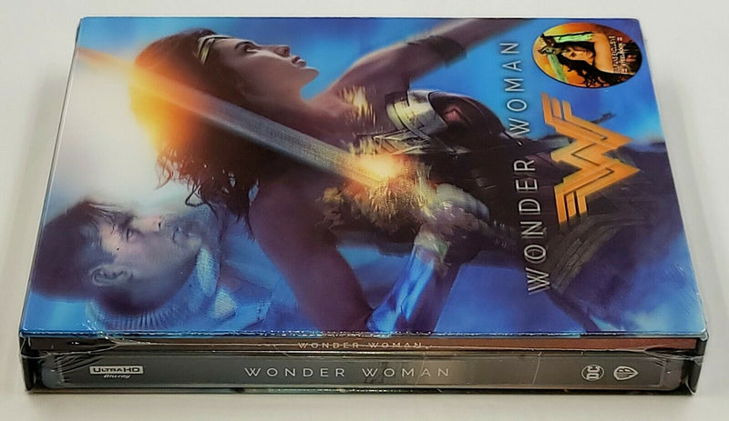 WONDER WOMAN 4K UHD Blu-ray WEA STEELBOOK [BLUFANS] LENTICULAR