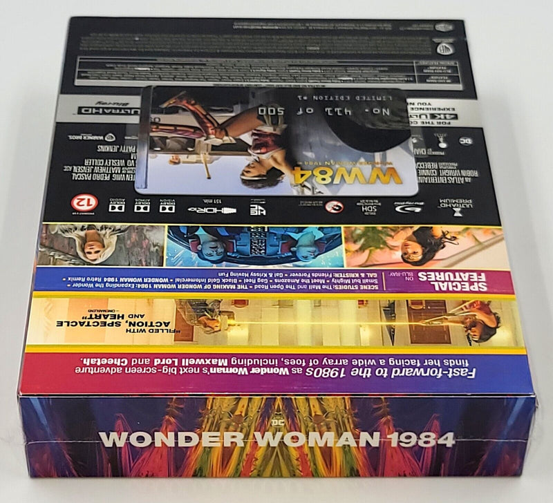 WONDER WOMAN 1984  [4K UHD + 2D] Blu-ray STEELBOOK [FILMARENA] FULLSLIP