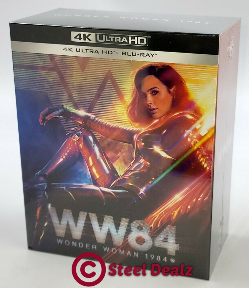 WONDER WOMAN 1984 [4K UHD + 3D + 2D] Blu-ray STEELBOOK BOXSET [MANTA LAB] 1-CLICK EDITION