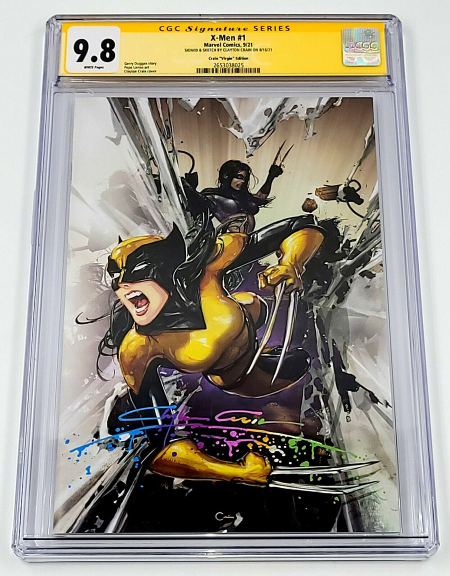 The Rise of Corsair store #1 Signed by Clayton Crain Comic Book CGC 9.8!!