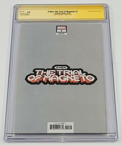 X-MEN THE TRIAL OF MAGNETO 1 CGC SS 9.8 ARTGERM COLLECTIBLES PUREART EDITION